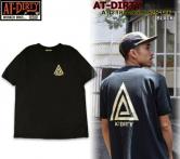 AT-DIRTY ATD TRIANGLE S/S TEE  BLACK(アットダーティー・ATDトライアングル半袖Tシャツ・ブラック)