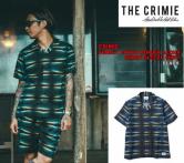 【SALE 20%OFF】CRIMIE SUNSET PHOTO BORDER ALOHA SHORT SLEEVE SHIRT BLACK(クライミー・フォトボーダーアロハ半袖シャツ・ブラック)