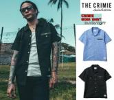 【SALE 20%OFF】CRIMIE WORK SHIRT・BLACK/NAVY(クライミー・ショートスリーブワークシャツ・ブラック/ネイビー)