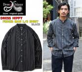 DRESS HIPPY　FISHERMAN L/S SHIRT  BLACK(ドレスヒッピー・フィッシャーマンロングスリーブシャツ・ブラック)