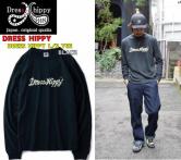 DRESS HIPPY DRESS HIPPY L/S TEE  BLACK(ドレスヒッピー・ドレスヒッピーロングスリーブTシャツ・ブラック)