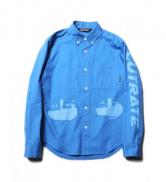 CUTRATE OXFORD L/S B,D SHIRT・BLUE(カットレイト・オックスフォードロングスリーブボタンダウンシャツ・ブルー)