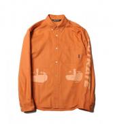 CUTRATE OXFORD L/S B,D SHIRT・ORANGE(カットレイト・オックスフォードロングスリーブボタンダウンシャツ・オレンジ)