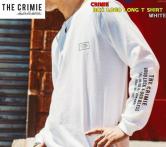 CRIMIE BOX LOGO LONG T SHIRT・WHITE (クライミー・BOXロゴロングスリーブTシャツ・ホワイト)