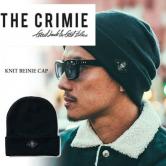 CRIMIE KNIT BEINIE CAP BLACK/NAVY(クライミー・ニットキャップ・ブラック/ネイビー)