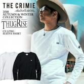 CRIMIE CS LONG SLEEVE SHIRT・WHITE/BLACK (クライミー・CSロングスリーブTシャツ・ホワイト/ブラック)