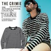 CRIMIE CS BORDER LONG SLEEVE SHIRT・BLACK (クライミー・CSボーダーロングスリーブTシャツ・ブラック)