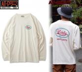 AT-DIRTY ANY DAYS L/S TEE  NATURAL(アットダーティー・エニーディズ長袖Tシャツ・ナチュラル)