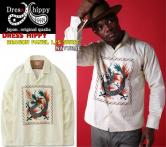 DRESS HIPPY　DRAGON L/S SHIRT  NATURAL(ドレスヒッピー・ドラゴンロングスリーブシャツ・ナチュラル)