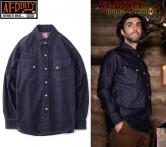 AT-DIRTY RODEO L/S SHIRT DENIM(Iアットダーティ・ロデオロングスリーブシャツ・デニム)