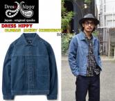 DRESS HIPPY OLDMAN JACKET CORDUROY SAX(ドレスヒッピー・オールドマンジャケットコーデュロイ・サックス)