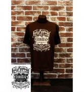 ThugRise ThugRise×GRIMB Krazy Painting Front Tシャツ BROWN(サグライズ・サグライズ×グリムクレージーペイントTシャツ・ブラウン)