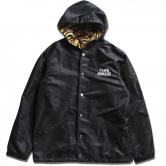 PAWN HOODIE COACH JACKET 96006 BLACK(パウン・フードコーチジャケット・ブラック)