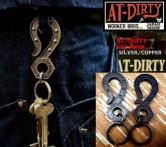 AT-DIRTY KEY HOOK SILVER/COPPER(アットダーティー・キーフック・シルバー /カッパー)