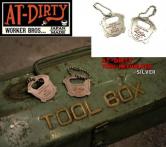 AT-DIRTY TOOL KEYHOLDER SILVER(アットダーティー・ツールキーホルダー・シルバー )