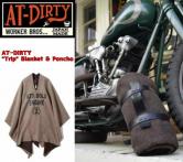 AT-DIRTY "Trip" Blanket & Poncho(アットダーティー・"トリップ"ブランケット&ポンチョ )