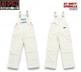 AT-DIRTY OVERALLS  IVORY(アットダーティ-・オーバーオール・アイボリー)