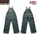 AT-DIRTY OVERALLS  OLIVE(アットダーティ-・オーバーオール・オリーブ)