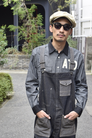 AT DIRTY \"WORKERS ALL\" DENIM 2TONE