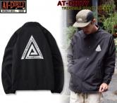 AT-DIRTY TRIANGLE COACH JACKET BLACK(アットダーティー・トライアングルコーチジャケット・ブラック)