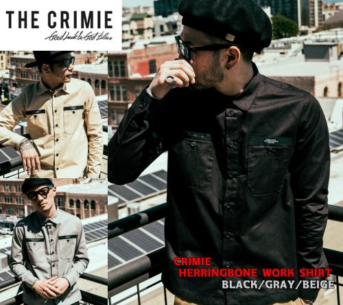 ＊クライミー THE CRIMIE ブラック デニム ワークシャツ XL