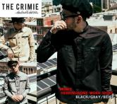 CRIMIE  HERRINGBONE WORK SHIRT・BLACK/GRAY/BEIGE(クライミー・ヘリンボーンワークシャツ・ブラック/グレー/ベージュ)