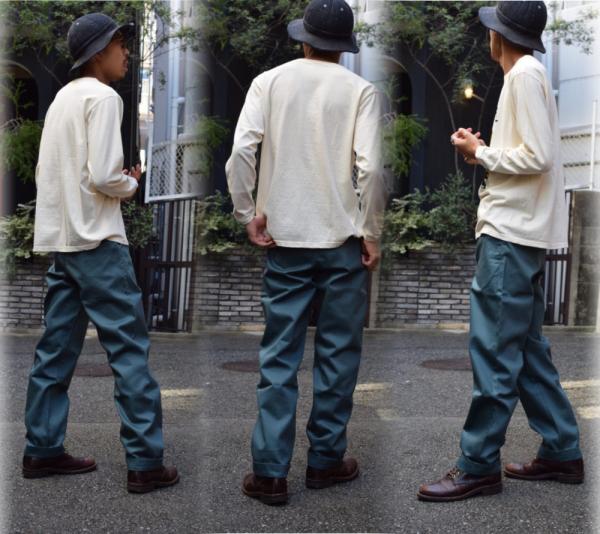 AT-DIRTY ATD WORK TROUSERS L.BLUE(Iアットダーティ・ATDトラウザーズ・ライトブルー)