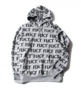 FUCT SSDD FUCT LOGO PULLOVER HOODIE 41904 BLACK GRAY(ファクト・ファクトロゴプルオーバーパーカー・ブラック・グレー)