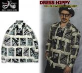 DRESS HIPPY DH-FLOWERS L/S SHIRT NATURAL(ドレスヒッピー・DHフラワーズロングスリーブシャツ・ナチュラル)