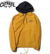 CUTRATE HOODED COACH JACKET MUSTARD(カットレート・フーデッドコーチジャケット・マスタード)