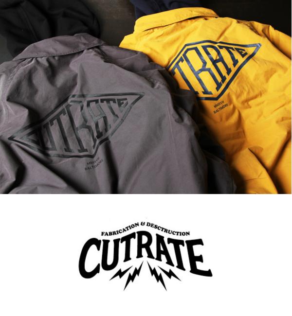 CUTRATE HOODED COACH JACKET MUSTARD(カットレート・フーデッドコーチ