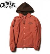 CUTRATE HOODED COACH JACKET PINK(カットレート・フーデッドコーチジャケット・ピンク)