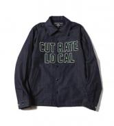 CUTRATE COACH JACKET INDIGO BLUE(カットレイト・コーチジャケットジャケット・インディゴブルー)