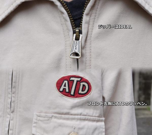 AT-DIRTY UNION JACKET NATURAL(アットダーティー・ユニオンジャケット