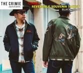 CRIMIE REVERSIBLE SOUVENIR JACKET BLACK×KHAKI(クラミー・リバーシブルスーベニアジャケット・ブラック×カーキ)