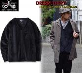 DRESS HIPPY MELLOW FLEECE CARDIGAN BLACK(ドレスヒッピー・メローフリースカーディガン・ブラック)