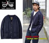 DRESS HIPPYGRUNGE KNIT CARDIGAN  NAVY(ドレスヒッピー・グランジニットカーディガン・ネイビー)