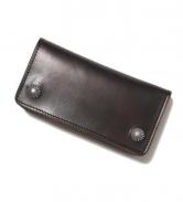 CUTRATE LEATHER CONCHO WALLET/BLACK(カットレート・レザーコンチョウォレット/ブラック)