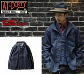 AT-DIRTY WORKERS　JACKET  INDIGO(アットダーティ-・ワーカーズジャケット・インディゴ)