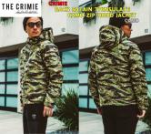 CRIMIE BACK SATAIN THINSULATE CAMO ZIP HOOD JACKET  CAMO(クラミー・バックサテンシンサレートカモジップフードジャケット・カモ)