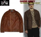 DRESS HIPPY DH-RIDERS LEATHER JACKET BROWN(ドレスヒッピー・DHライダースレザージャケット・ブラウン)