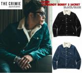 【SALE 30%OFF】 CRIMIE CORDUROY BOBBY 2 JACKET BLACK/BLUE(クラミー・コーデュロイボビー2ジャケット・ブラック/ブルー)