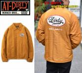 AT-DIRTY BOA COACH JACKET  MUSTARD(アットダーティー・ボアコーチジャケット・マスタード)