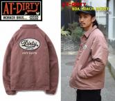 AT-DIRTY BOA COACH JACKET  PINK(アットダーティー・ボアコーチジャケット・ピンク)