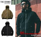 CRIMIE BACK SATIN HOODED PARKA BLACK/KHAKI  (クラミー・バックサテンフーデットパーカー・ブラック/ブルー)