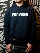 【SALE 50%OFF】Provider Logo Hoody BLACK(プロバイダー・ショップロゴパーカー・ブラック)