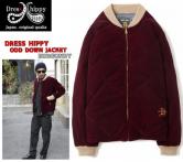 DRESS HIPPY ODD DOWN JACKET BURGUNDY(ドレスヒッピー・ODDダウンジャケットジャケット・バーガンディー)