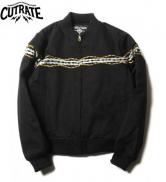 【SALE 40%OFF】CUTRATE JACQUARD RIB JACKET BLACK(カットレイト・ジャガードリブジャケット・ブラック)