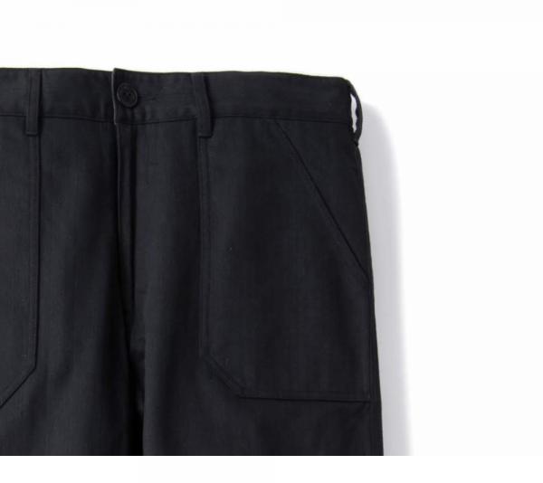 AT-DIRTY QUILTING PANTS BLACK/OLIVE(アットダーティ-・キルティング