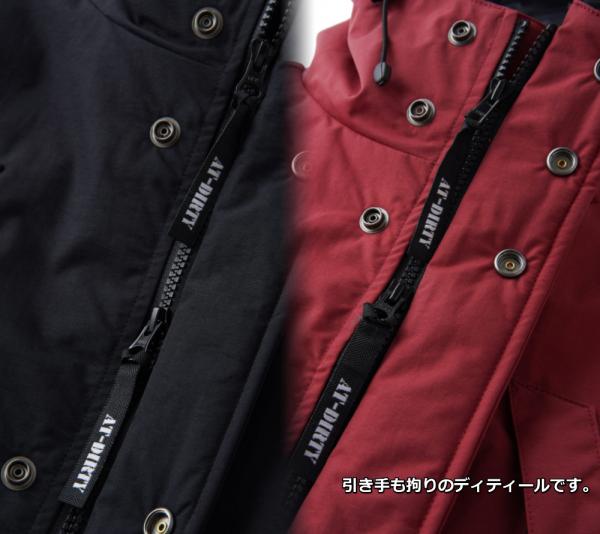 AT-DIRTY ATD HEAVY MOUNTAIN PARKA BLACK(アットダーティー・ATD ...